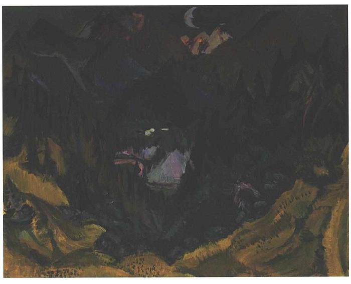 Ernst Ludwig Kirchner Junkerboden oil painting image
